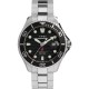 timex,men,s,deepwater,water,resistant,analogue,quartz,watch,black,silver