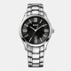 boss,gents,ambassador,watch,black,silver