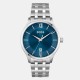 boss,gents,boss,elite,stainless,steel,bracelet,watch,blue,silver