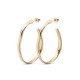 unode50,18k,gold,plated,hoop,earrings,gold