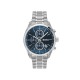 часовник,бижутерия,часовници,boss,men's,grand,prix,stainless,steel,watch,blue,steel