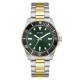 часовник,бижутерия,часовници,аксесоари,на,разпродажба,guess,men's,cliff,quartz,analogue,watch,green,silver