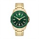 часовник,бижутерия,часовници,armani,exchange,men's,three,hand,date,gold,tone,stainless,steel,watch,ax1951,green,gold