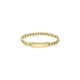 lacoste,mens,adventurer,yellow,gold,ip,bracelet,gold