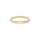 lacoste,mens,adventurer,yellow,gold,ip,bracelet,gold