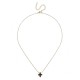 miso,flower,necklace,gold,black