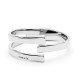 unode50,sterling,silver,plated,rigid,bracelet,silver