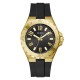 часовник,бижутерия,часовници,guess,men's,analogue,quartz,watch,black,gold