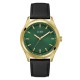 guess,men,s,analogue,quartz,watch,green,gold