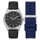 часовник,бижутерия,часовници,guess,men's,analogue,quartz,watch,black,silver