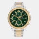 мъжки,часовник,часовници,tommy,hilfiger,tommy,hilfiger,two,tone,stainless,steel,and,gold,plated,mens,watch,green,gold