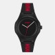 часовник,часовници,hugo,hugo,#lit,silicone,strap,watch,black,black