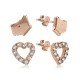 аксесоари,на,разпродажба,radley,heart,studs,ld99,rose,gold