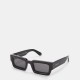 off,white,geometric,square,sunglasses,black,dark,grey