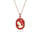 аксесоари,на,разпродажба,swarovski,swan,necklace,rose,gold