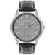 часовник,часовници,аксесоари,на,разпродажба,french,connection,connection,men,dial,&,leather,textured,straps,analogue,watch,grey