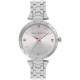 часовник,часовници,аксесоари,на,разпродажба,french,connection,connection,tinsel,silver,round,analog,watch,with,steel,metal,strap,for,women,silver