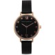 часовник,часовници,аксесоари,на,разпродажба,french,connection,connection,grace,black,round,analog,watch,for,women,black