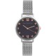 часовник,часовници,аксесоари,на,разпродажба,french,connection,connection,grace,blue,round,analog,watch,with,steel,mesh,strap,for,women,blue