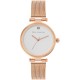 часовник,часовници,аксесоари,на,разпродажба,french,connection,connection,haven,silver,round,analog,watch,with,rose,gold,strap,for,women,silver