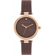 часовник,часовници,аксесоари,на,разпродажба,french,connection,connection,haven,brown,round,analog,watch,for,women,brown