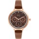 часовник,часовници,аксесоари,на,разпродажба,french,connection,connection,cornelia,brown,round,analog,watch,for,women,brown