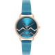 часовник,часовници,аксесоари,на,разпродажба,french,connection,connection,esme,blue,round,analog,watch,for,women,teal,blue