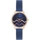 часовник,часовници,аксесоари,на,разпродажба,french,connection,connection,esme,blue,round,analog,watch,for,women,blue