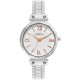 часовник,часовници,аксесоари,на,разпродажба,french,connection,french,connection,silver,case,round,shape,silver,strap,quartz,watch,white