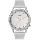 часовник,часовници,аксесоари,на,разпродажба,french,connection,french,connection,silver,case,round,shape,silver,strap,quartz,watch,white