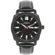 часовник,часовници,аксесоари,на,разпродажба,french,connection,french,connection,black,case,round,shape,black,strap,quartz,watch,black