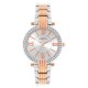часовник,часовници,аксесоари,на,разпродажба,french,connection,french,connection,silver,case,round,shape,rose,two,tone,strap,quartz,watch,silver