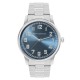 часовник,часовници,аксесоари,на,разпродажба,french,connection,french,connection,silver,case,round,shape,silver,strap,quartz,watch,teal,blue