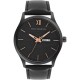 часовник,часовници,аксесоари,на,разпродажба,french,connection,french,connection,black,case,round,shape,black,strap,quartz,watch,black