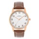 часовник,часовници,аксесоари,на,разпродажба,french,connection,french,connection,rose,case,round,shape,black,strap,quartz,watch,white