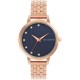 часовник,часовници,аксесоари,на,разпродажба,french,connection,french,connection,rose,case,round,shape,rose,strap,quartz,watch,blue