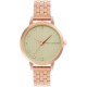 часовник,часовници,аксесоари,на,разпродажба,french,connection,french,connection,rose,case,round,shape,rose,strap,quartz,watch,sea,green