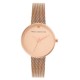 часовник,часовници,аксесоари,на,разпродажба,french,connection,french,connection,rose,case,round,shape,rose,strap,quartz,watch,champagne