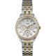 timex,ariana,54,analogue,quartz,watch,silver,two,tone