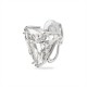 аксесоари,на,разпродажба,swarovski,mesmera,clip,earring,single,triangle,cut,white,rhodium,plated,crystal,rhodium
