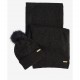 шал,всички,шапки,barbour,international,sparkle,beanie,scarf,gift,set,black