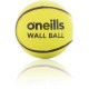 oneills,wall,ball,sliotar,yellow