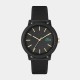 lacoste,lacoste,12,12,men,s,black,silicone,strap,watch,black