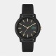 часовник,часовници,аксесоари,на,разпродажба,lacoste,lacoste.12.12,men’s,black,silicone,strap,watch,black