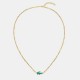 lacoste,mens,arthor,gold,ip,link,necklace,gold