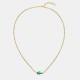 lacoste,lacoste,mens,arthor,gold,ip,link,necklace,gold