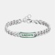 lacoste,lacoste,jewellery,mens,district,stainless,steel,bracelet,silver