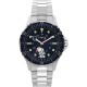 timex,men,s,peanuts,analogue,quartz,watch,blue,steel