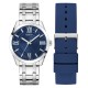 часовник,часовници,guess,men,s,elliot,boxset,quartz,analogue,watch,silver,blue