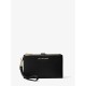 портмоне,всички,чанти,michael,michael,kors,women's,double,zip,wristlet,wallet,on,chain,black*